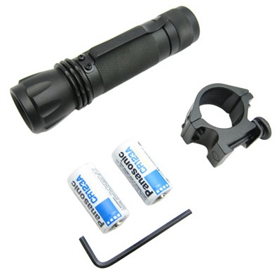      Ncstar ( ) ATFLB TACTICAL FLASH LIGHT/ BLK/ BATTERIES